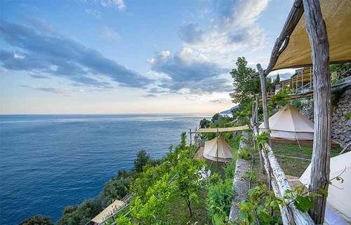 Вілла Cannaverde - Amalfi Coast Camp Майорі Екстер'єр фото