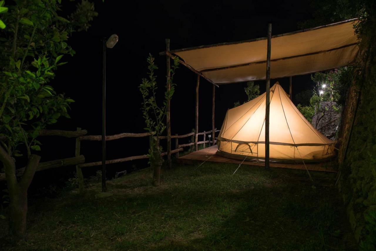 Вілла Cannaverde - Amalfi Coast Camp Майорі Екстер'єр фото